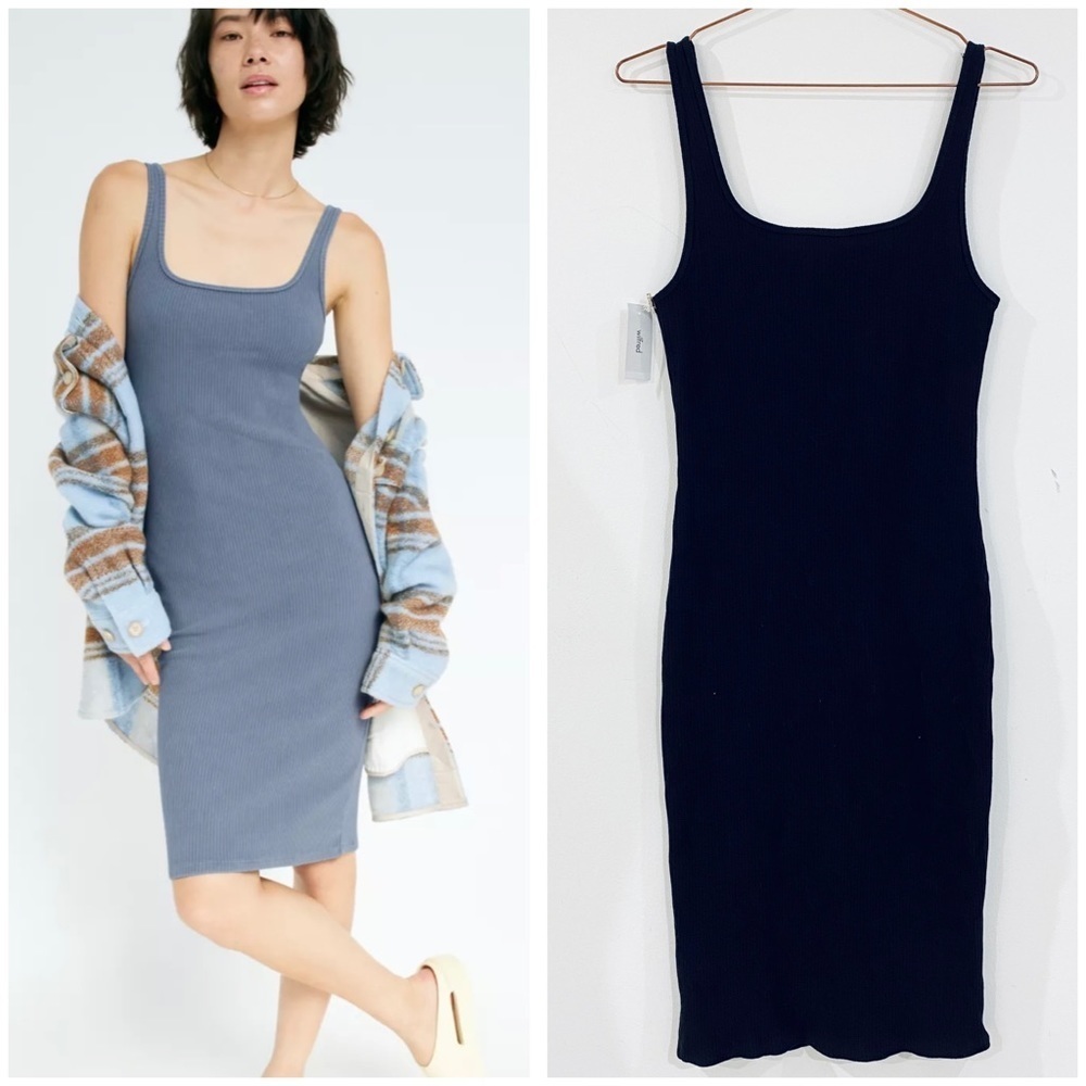 NEW Aritzia square neck tank dress